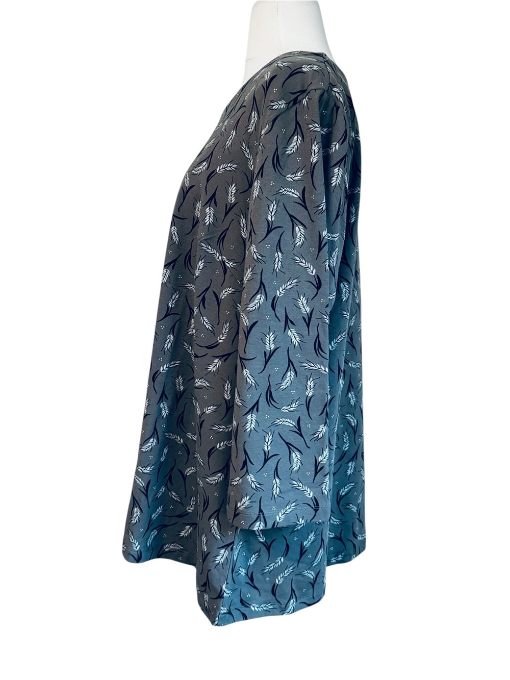 Gudrun Sjoden Floral Leaf Print Top - Picture 3 of 8